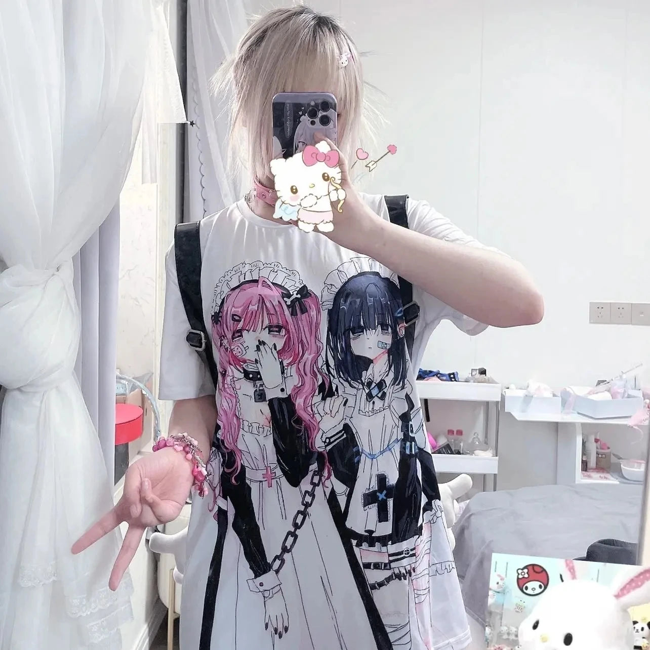 Summer Gothic Harajuku Clothes For Women Oversize T Shirt